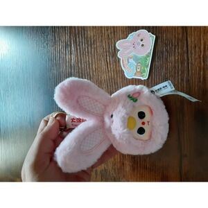 Baby Three - Tiny Animal Plush - Bunny Pink